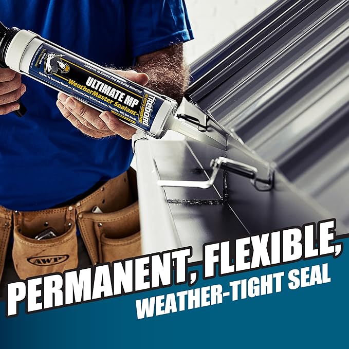 Titebond WeatherMaster Ultimate MP All-Weather Hybrid Sealant, Bronze – Multipurpose Exterior Caulk, Flexible, UV-Resistant, Seals Wood, PVC, Metal, Glass – 71071, 9.5 Oz. Cartridge