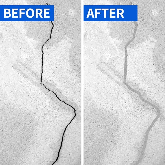 Backer Rod Foam Gap Filler Crack Filler for Concrete Repair Caulk Saver Backing Rod Concrete Expansion Joint Rope Caulk for Sealing Gaps, Expansion Joints, Crack Filling (Black, 1/2 Inch x 10 Feet)