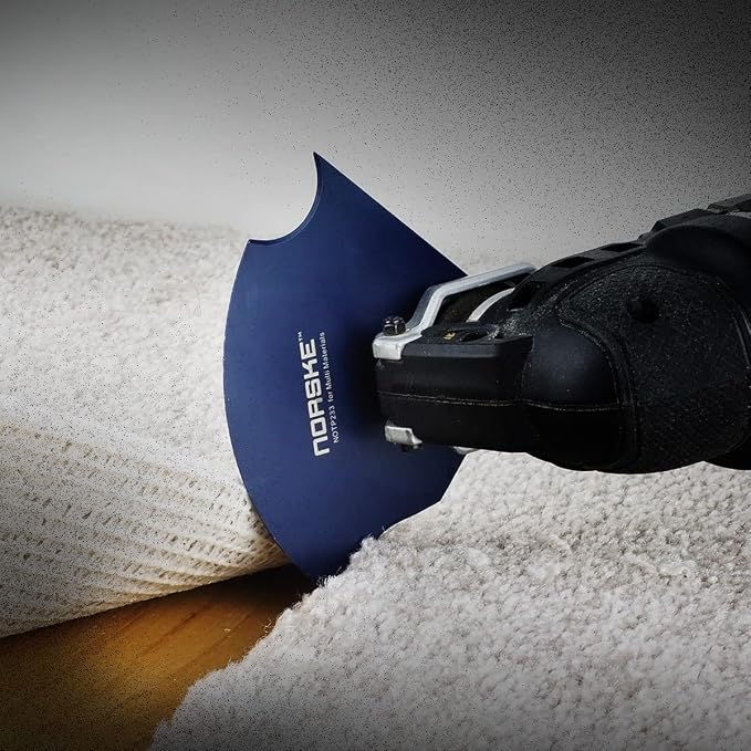 Norske Tools NOTP233 Multi-Material Oscillating Multi Tool Accessory Blade for Ashphalt Shingles, Thin PVC Floors, Carpet & Padding, Roofing Fabric and Foam Insulation