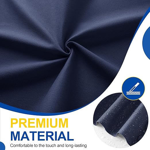 Fabric Repair Tape, Self Adhesive Canvas Repair Patch, Waterproof Outdoor Canvas Tape/Patch Kit for Sun Shades Clothing Tent Awnings Boat Cover Couches Dark Blue 4x71 inch