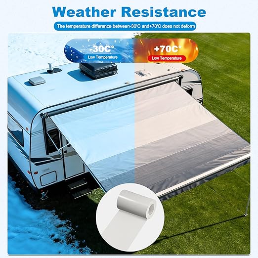 TIANLDD Clear Waterproof Vinyl Repair Tape for Boat Covers,Tents,Tarp,RV Awning，Fabric Repair Tape-3.3IN x 15FT