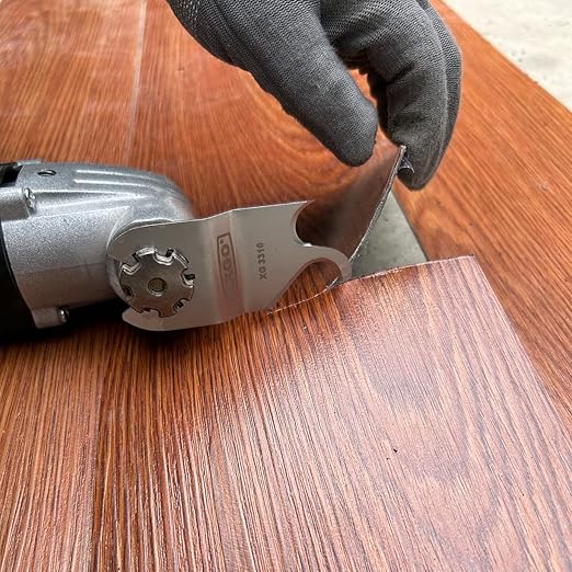 XXGO 3 Pcs Oscillating Multi Tool Knife Blade for Cutting Roofing Asphalt Shingles PVC Floor Carpet Cardboard XG3310