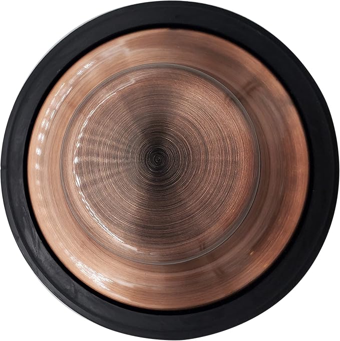 Westbrass D2089-11 4-1/4" Kitchen Sink Waste Disposal Drain Flange and Stopper, Antique Copper