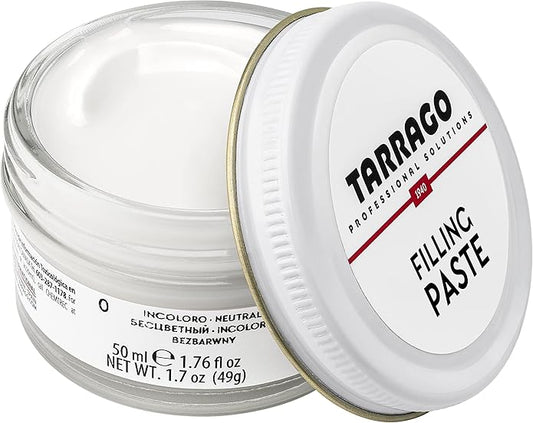 Tarrago Filling Paste - 50ml Leather Filler Repair Compound - Leather Restoration Crack, Burns, Tears, Holes Filler