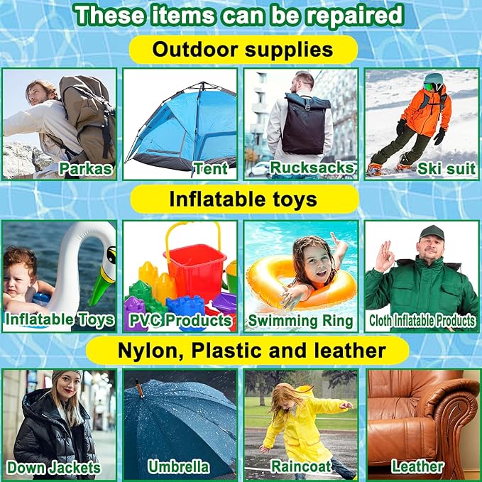 Clear Inflatable Patch Repair Kit, 7ft x 3.15 in Waterproof TPU Pool Repair Tape, Pool Repair Patches, for Air Mattress, Bounce House, Pool Floats, Inflatable Toys, Tent, Swimming Ring