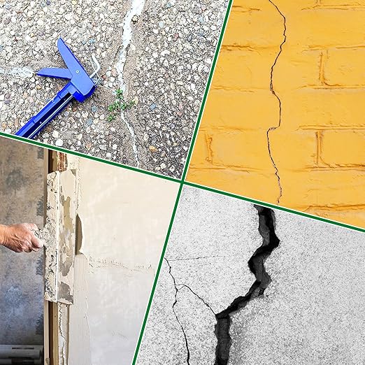Foam Backer Rod for Gaps Concrete Crack Filler Joints Foam Gap Filler Caulk Saver Backing Rod Concrete Filler Rope (Grey, 1 Inch x 10 Feet)