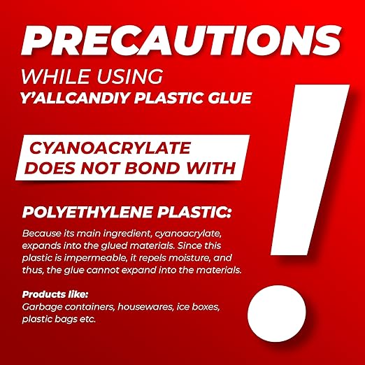 Plastic Glue for Models, Miniatures, Legos, PLA & 3D Printing Repair – Fast Setting Heavy Duty Strong Super Glue for Plastic 20g (144 Pack)