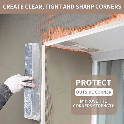 100 Feet by 2 Inch Reinforced Corner Drywall Tape - Inside & Outside Corner Tape for Wall Crack Repair