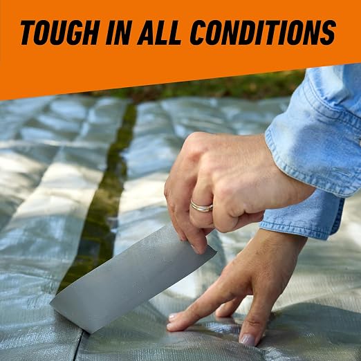 Gorilla Duct Tape, Black Tape, 1.88" x 35 yd (Pack of 2) - Heavy Duty and Weather Resistant for Indoor or Outdoor