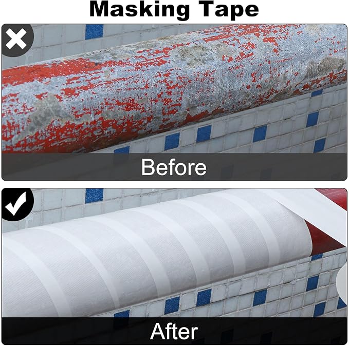 Duct Tape White, 2.8in x 66FT, Heavy Duty Industrial Grade Gaffer Tape 280μm, Waterproof Hand Tearable Repair Tape for Sealing, Bundling, Patching, Indoor & Outdoor Use