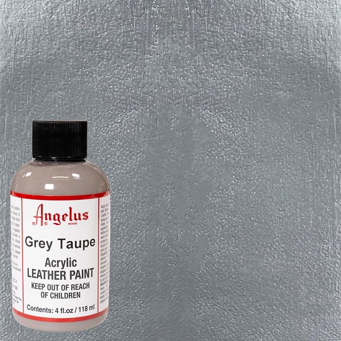 Angelus Acrylic Leather Paint, 4 Fl Oz (Pack of 1), Grey Taupe