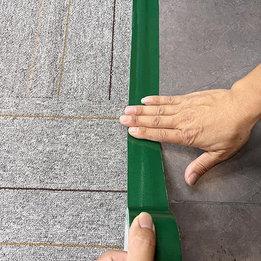 Green Duct Tape, 2 Inches x 32 Yards, Heavy Duty, Strong, Durable, Flexible, Easy-Tear by Hand, No Residue, Waterproof for Home Repairs, Fixed Carpet Edge, DIY Projects