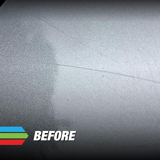 Scratch Remover Kit – Permanent Car Scratch and Scuff Removal | Easy Application, High Gloss Finish | Includes Applicator Pad & Microfibre Cloth, Silicone-Free, VOC-Free