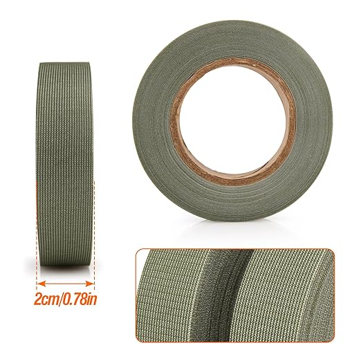 TPU Seam Sealing Tape – Waterproof Heat-Seal Fabric Repair Tape for Tents, Outdoor Gear, and Apparel, 0.79 in x 5.47 yd, Green
