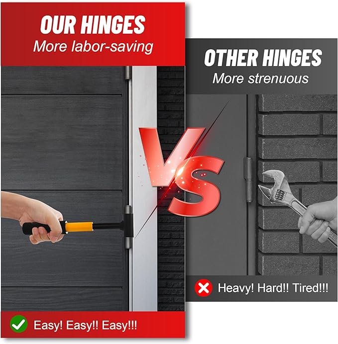 Door Hinge Adjustment Tool for Residential and Commercial, Upgraded Hinge Gap Adjusting Wrench for Door Quick and Efficient Solutions, User-Friendly Adjustments Tools