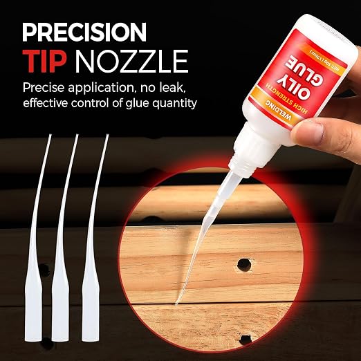 3 Pcs Oily Glue Welding Glue High Strength Strong Adhesion 5.3oz/150g | Super Glue Magic Glue Instant Adhesive Universal Glue for Metal Plastic Wood Glass Ceramics Leather Household Shoe Repair