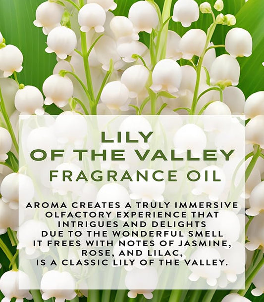 Botanical Beauty LILY OF THE VALLEY FRAGRANCE OIL ROLL-ON 0.169 FL OZ (5 ML) Rollerball Perfume, Alcohol-Free, Long Lasting