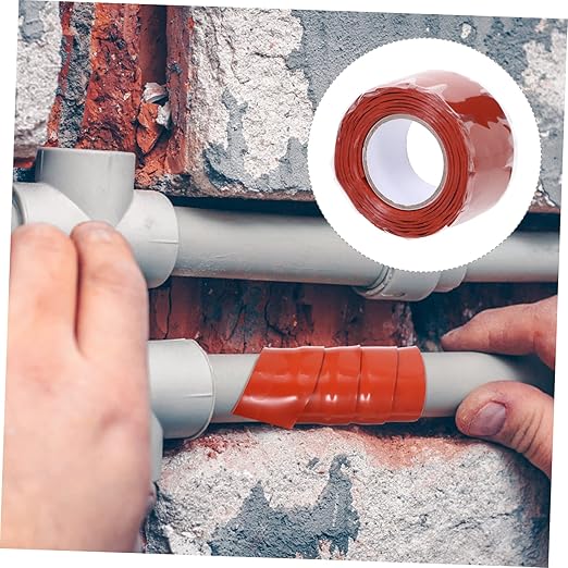 DOITOOL Flexible Rubberized Seal Tape for Plumbing Pipe Leak Repair Self Adhesive Sealant for Water Joints and Outdoor Use