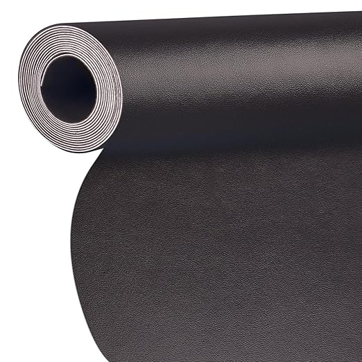 Leather Patches for Furniture,17x79 inch Large Self Adhesive Leather Repair Patch,Leather Patch Tape kit for Couch,Car Seat,Motorcycle Seat,Loveseat (Dark Brown(Fine-Grained), 17x79inch)