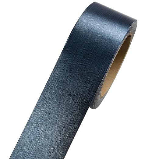 Blue Mirror Border Peel and Stick, 2 Inch X 39 Ft Adhesive Tape for Furniture, PVC Self-Adhesive Border Waterproof Bathroom Mirror Frame Sticker for Cabinet, Door, Photo Frame