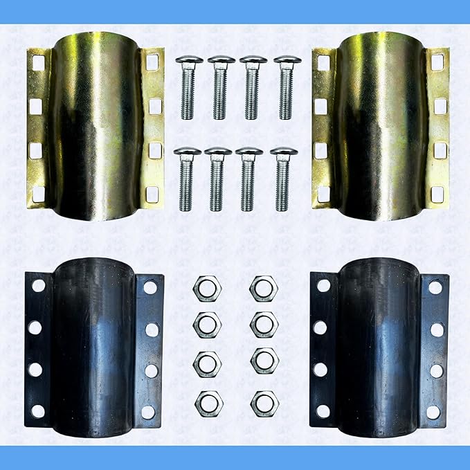 Water Pipe Repair Clamp for 3 inch Pipe(OD of The Applicable Pipe is 3.5 inch),Leak Sealer for Pipes and Plumbing,Suitable for PE/PPR Pipes,Steel Pipes,Iron Pipes