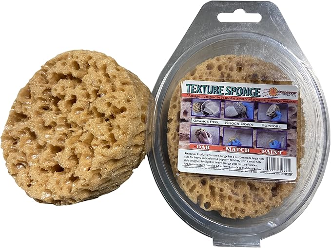 Stepsaver Products Orange Peel and Knockdown Texture Combo Sponge