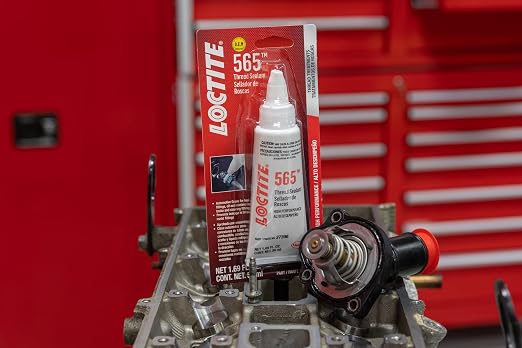 LOCTITE 565 Automotive White Thread Sealant - General Purpose, High Viscosity, Rapid Cure, Replaces Tapes & Pipe Dopes - 50 ml, 1 Pack