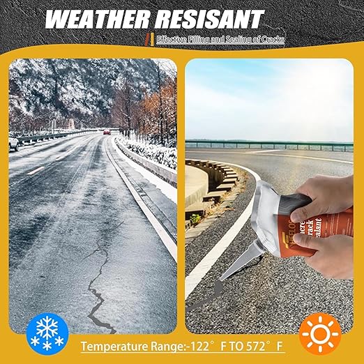 Concrete Crack Filler and Sealant,3Pack Quick Drying Cement Crack Filler Waterproof Repair Sealant, Weather Resistant Concrete Sealer Outdoor Caulking Glue for Cement-Based Driveway, Sidewalk(Grey)