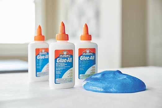 Elmer's Glue-All Multi-Purpose Liquid Glue, Extra Strong, Great for Making Slime, 1 Gallon, Classroom Supplies, Arts & Crafts, Back to School, No.1 Teacher Brand, 1 Count (Pack of 2)