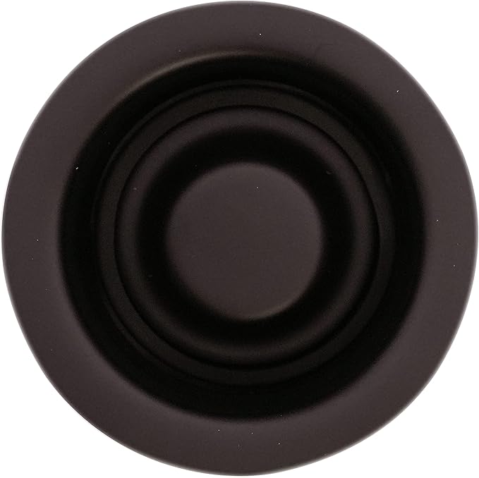 Westbrass D2089-12 4-1/4" Kitchen Sink Waste Disposal Drain Flange and Stopper, Oil Rubbed Bronze