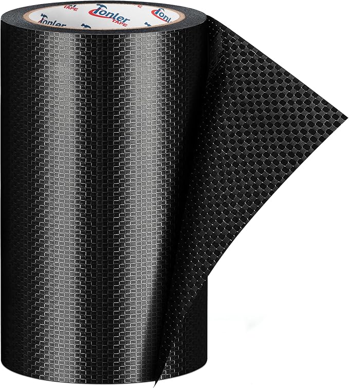 RV Underbelly Tape, Waterproof Flexible Permanent Sealing Adhesive Patch, Heavy Duty Tear Repair Tape for Mobile Home, Camper and Travel Trailer (8" x 33')