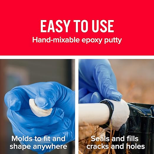 J-B Weld 8277 WaterWeld Epoxy Putty Stick - 2 oz.