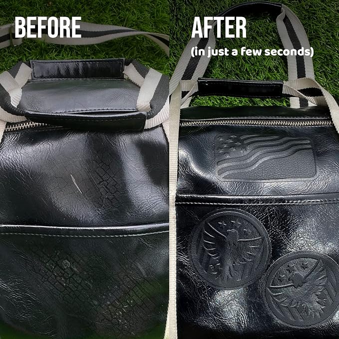 MastaPlasta Premium Leather Repair Patch – 3 Inch Black Eagle – Self‑Adhesive, Upholstery‑Grade, Ready‑to‑Use. Your Professional DIY Repair for Couches, Car Interiors, Bags and More