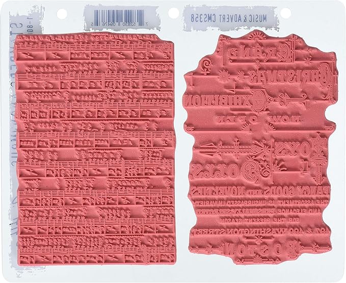 Stampers Anonymous ClingStamp TH Music & Advert