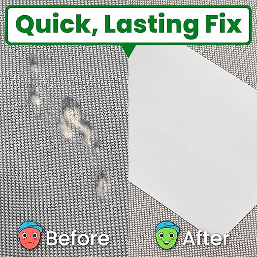 Awning Covers & Tarp Repair Tape - Waterproof Self Adhesive Patch Repair Kit | Patch Tapes for Awnings, Outdoor Canopies, Patio Window Awnings, Gazebos, Tents, RV, Canvas, Boat Covers (White, 3 Inch)