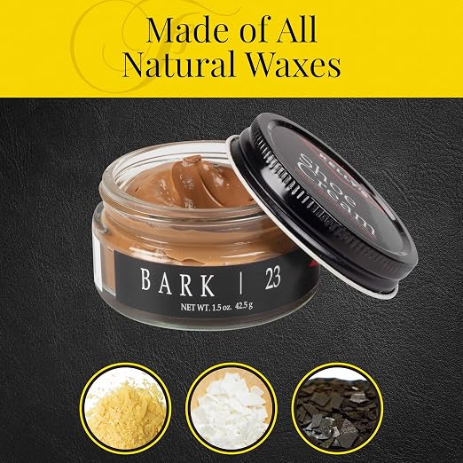 Kelly's Bark Shoe Polish 1.5 oz - Professional Leather Shoe Cream