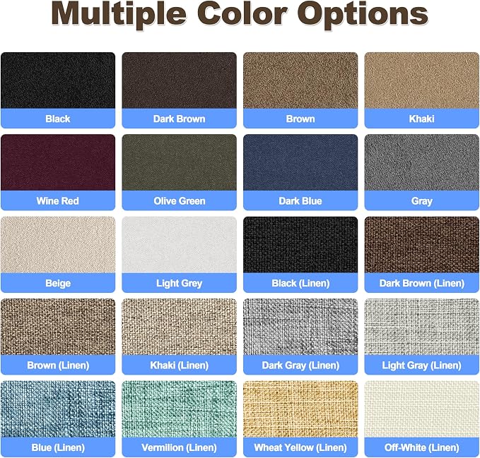Azobur Sofa Fabric Repair Patch, 6 Piece Microfiber Patches, Self Adhesive Fabric Sofa Patch Repair Fabric, Luxurious Look, Quick Fix Sofa.(Gray)