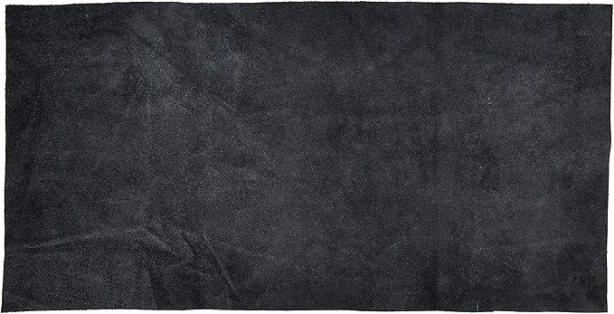 REED Cow Leather, Black 12 X 24 Inches 2 Square Foot | Arts and Crafts