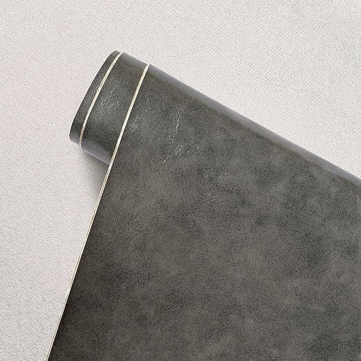 Large Leather Repair Patch for Couches 100 x 138 cm Leather Repair Tape Self,Repair Patch Self Adhesive Waterproof for Couches, Furniture, Kitchen Cabinets, Car Seats Dark Gray