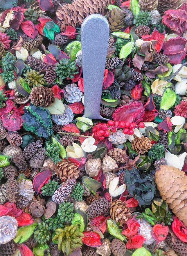 Shoots, Roots & Leather Boots Christmas Tree Potpourri – 2 Cup Bag – Pine & Balsam Fir Scent – Handmade Holiday Bowl Filler – Rustic Winter Home Décor
