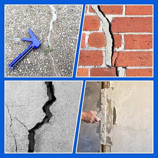 Foam Backer Rod for Gaps Concrete Crack Filler Joints Foam Gap Fillers Caulk Saver Backing Rod Concrete Filler Rope Joint Filler (2 Inch X 6.6 Feet)