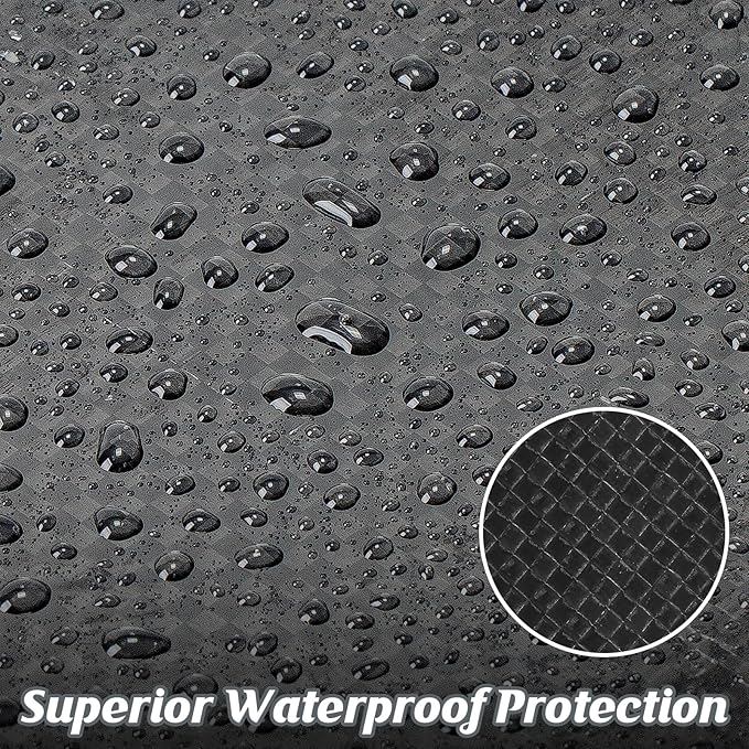 RV Underbelly Tape RV Underbelly Repair Material 8" x 26', Waterproof Flex Belly Tape with Permanent Sealing Adhesive for Mobile Home, Trailer, Camper(Black, 8 Inch x 26 Feet)