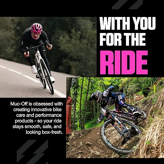 Muc-Off Tubeless Rim Tape, 35mm - Adhesive Bike Tire Liner, Tubeless Tape for MTB/Road/Gravel Bikes - Tubeless Kit Including 10m Roll of Bike Tape