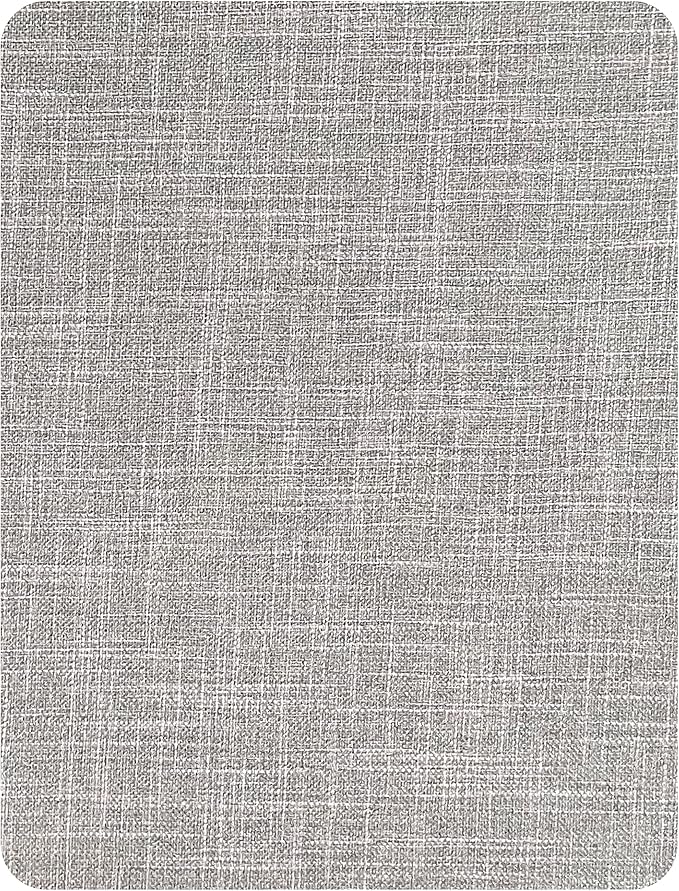 Fine Linen Repair Patches, Self-Adhesive Linen Fabric Patches, 8X11 inch Extra Size, Multi Color, Can be Used for Linen Sofa Repair and Linen Clothes Repair(8" x 11", Light Grey 2.0)