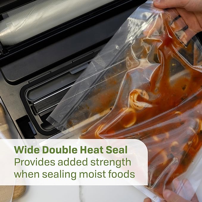 NESCO VS‑22LB Premium Vacuum Sealer for Home Food Storage, Electric Sealing System with LiquidLock™ Technology