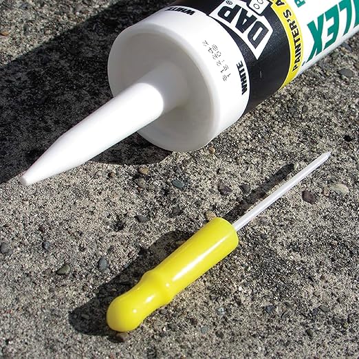 CCY Caulk Saver Series, Reusable Caulk Tube Sealers with Built-in Puncture Pin, 2 Pack