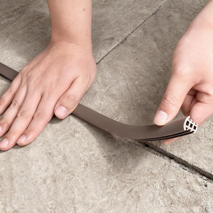 Flexible EPDM Rubber Strip (50 ft Long x 3/4 inch Wide) - Concrete Crack Repair & Replacement, Weather & Aging Resistant Expansion Joint Filler for Driveways, Sidewalks