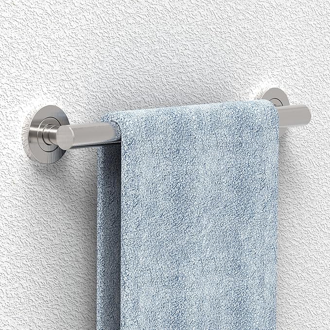 Bath, Shower and Toilet Safety Grab Bar for Seniors and Handicaps, ADA Compliant Mobility Aid Balance Assist Handle, Stainless Steel