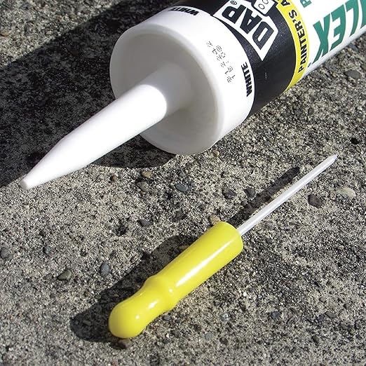 CCY Caulk Saver Series, Reusable Caulk Tube Sealers with Built-in Puncture Pin, 6 Pack