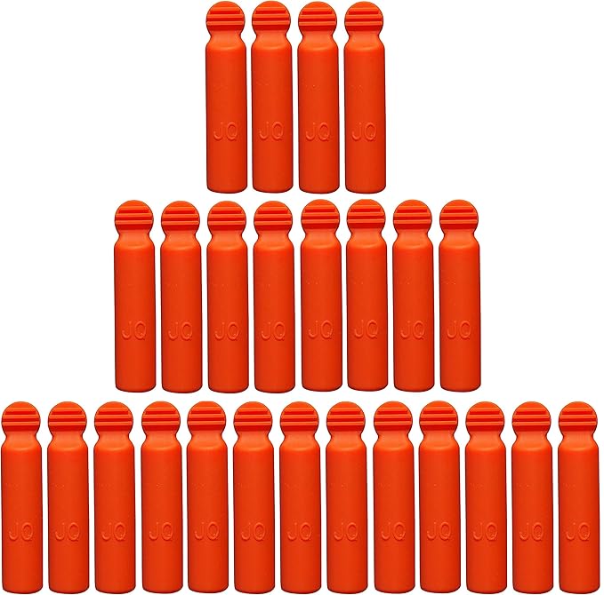 (25 Pack) Lil Pecker Caulk Saver Sealer Caps - Caulking Tube Covers - Reusable